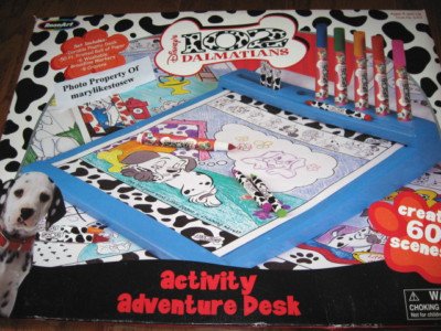 Dalmatians 102 Disney Activity Adventure Plastic Desk