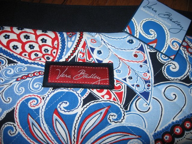 Image 1 of Vera Bradley Seaside Nautical  purse  and Wallet New with tags