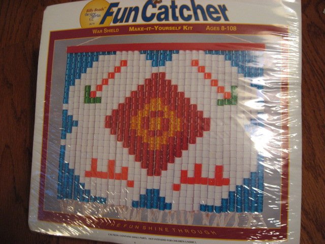 Fun Catcher Bead Kit War Shield Make it Yourself for eight years and older