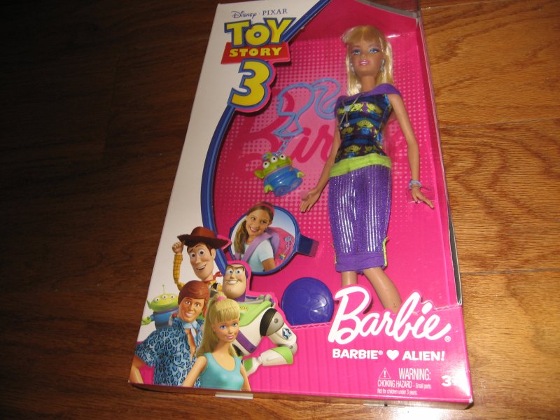 Image 0 of Barbie doll Loves Alien New in box Disney Pixar Toy Story Three