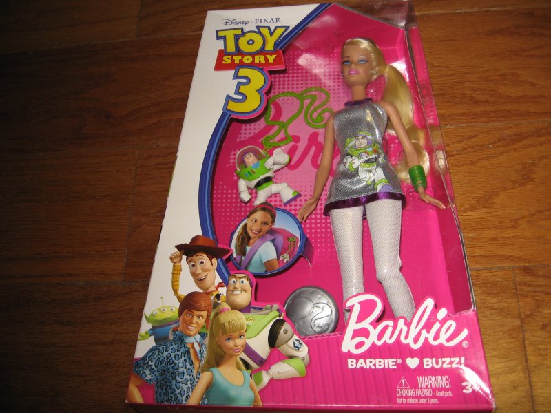 Image 0 of Barbie doll Loves Buzz Disney Pixar Toy Story 3 new in Box/