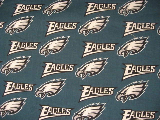 Image 0 of Philadelphia Eagles NFL Football Sport Cotton Fabric by the  yard