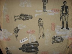 Thumbnail of Star Wars Gently Used Twin Size FABRIC Fitted Sheet Only