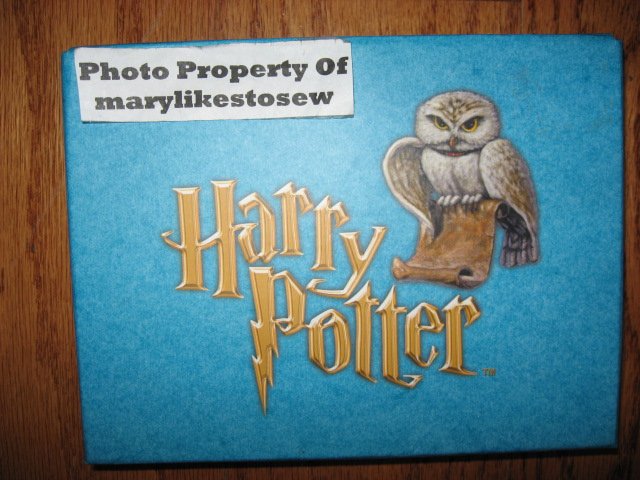 Image 0 of Harry Potter Stationery set with rubber stamp