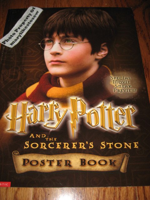 Harry Potter poster book Brand New 