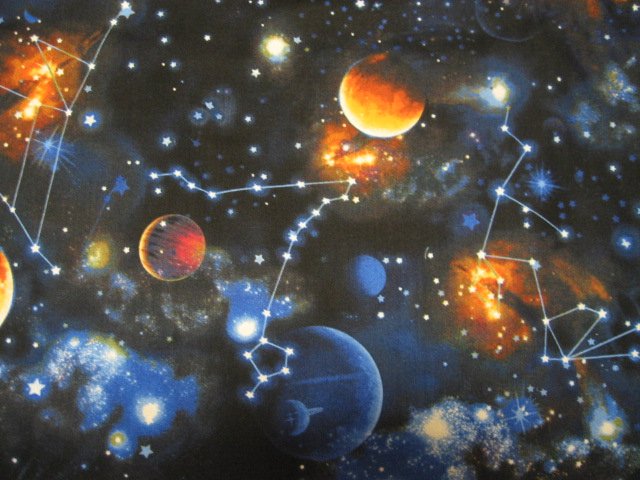 Image 0 of Universe planets stars constellations Saturn 