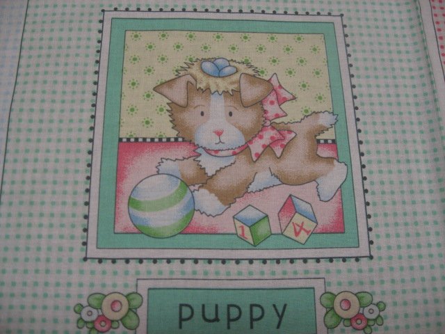 Image 2 of Mary Engelbreit Little Cuties Soft Book Fabric Panel to sew /