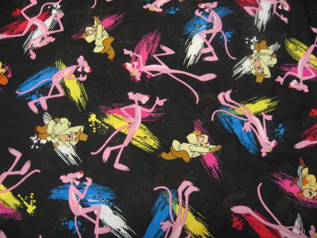 Image 0 of The Pink Panther cotton Quilt Fabric to sew by Metro-Goldwyn Mayer Studios