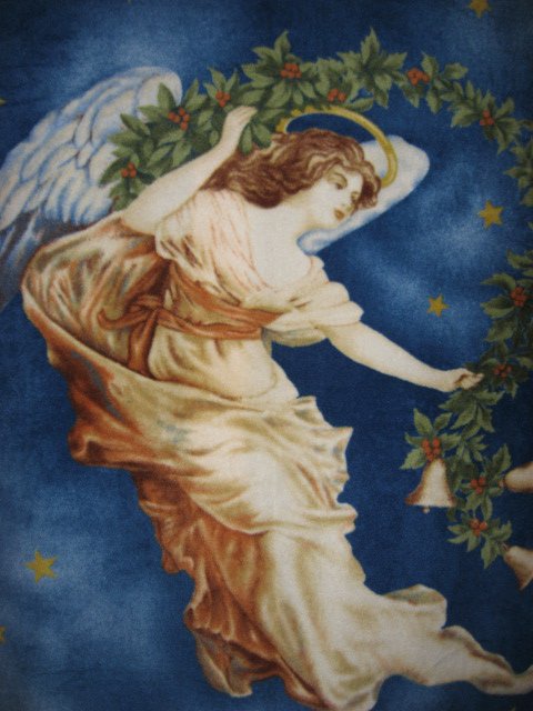 Image 0 of Angel sky star Anti pill Fleece Blanket 