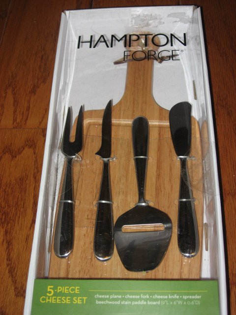 Hampton Forge 5 - piece cheese set