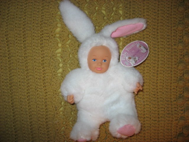Anne Geddes Bunny Toy Lovey Gift for 24 months and older