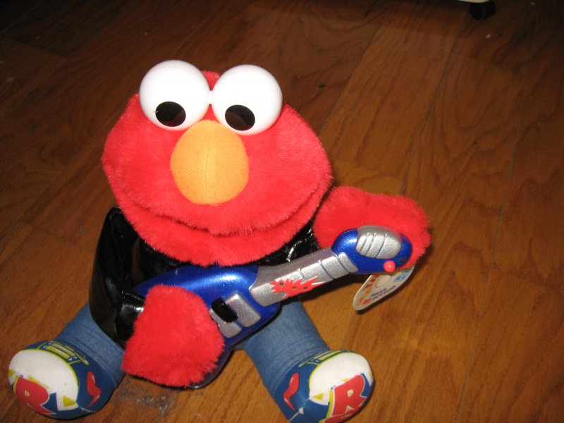 Elmo guitar music Sesame Street Rock and Roll 1998