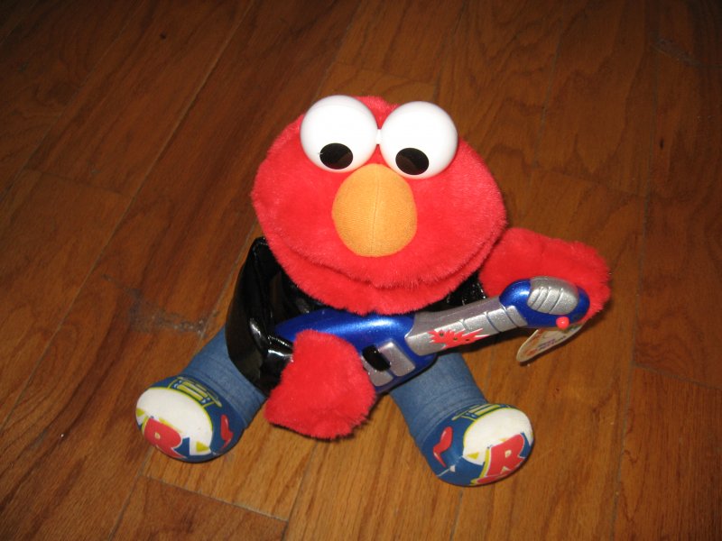 Image 1 of Elmo guitar music Sesame Street Rock and Roll 1998