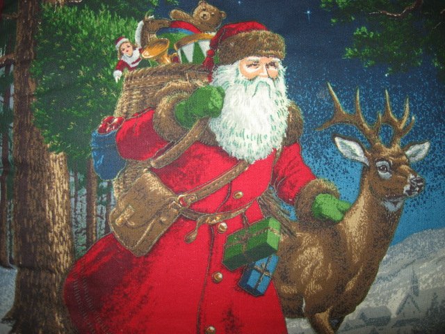 Image 1 of Old world Christmas Santa handmade 15