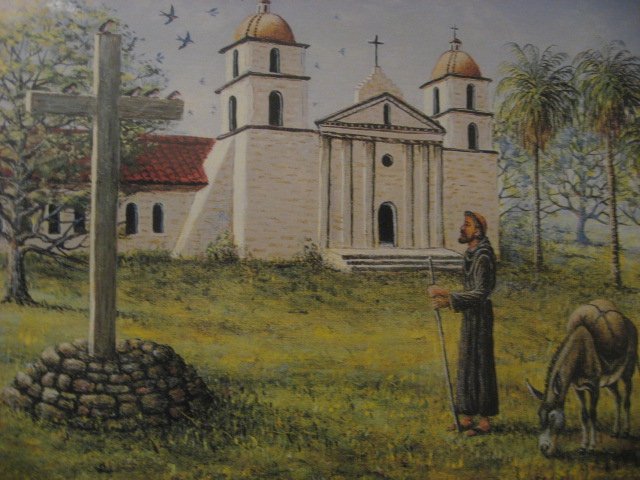 Image 1 of Franscian Missions Saint Francis and Burro Religious  500 pieces sealed  Puzzle 