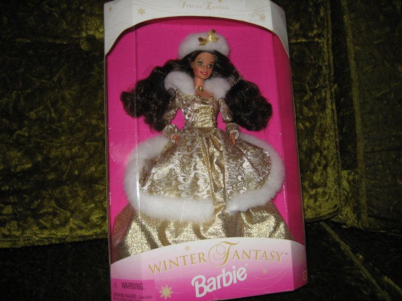 Winter Fantasy Barbie special edition 13 new in box rare 1995