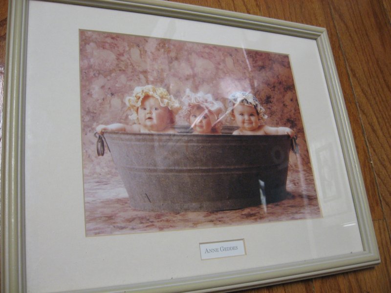 Image 0 of babies washtub reproduction of a photograph Anne Geddes  12