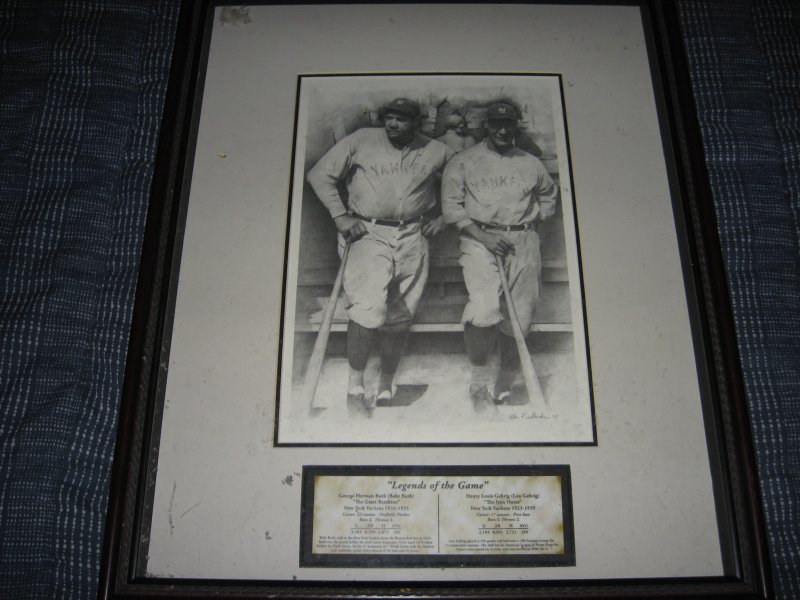 Babe Ruth and Lou Gehrig Legends of the Game by Allen Friedlander free shipping