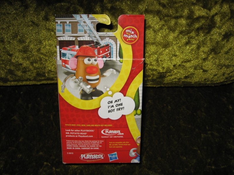 Image 1 of Mr Potato Head firefighter mix and match parts