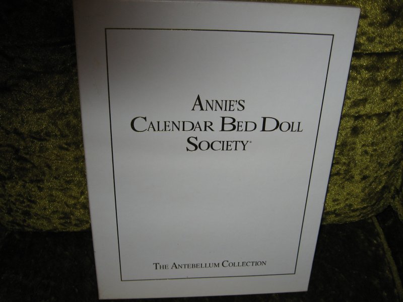 Image 0 of Annie's calendar bed doll society 12 months antebellum collection new