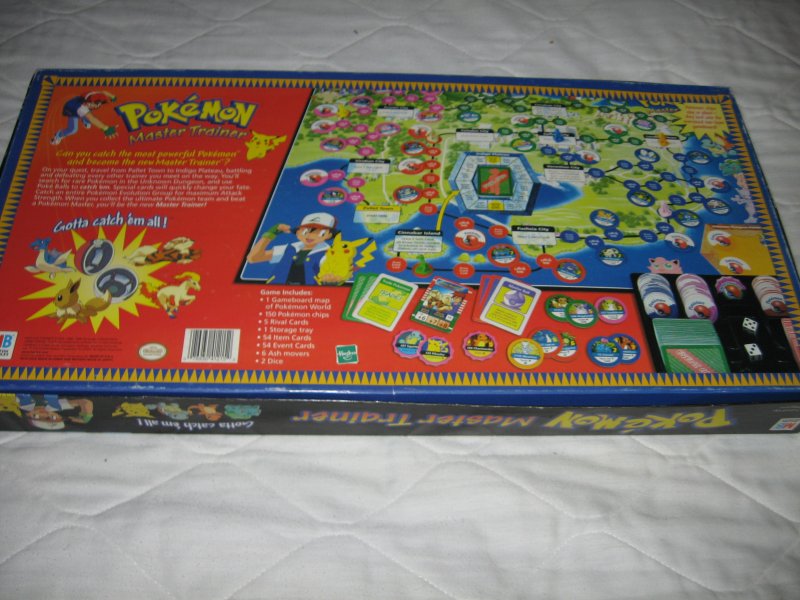 Image 2 of Pokemon Master Trainer Board Game Rare Ages 7 and Up 2-6 Players
