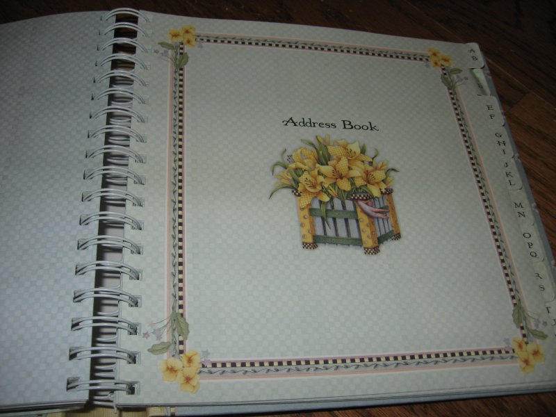 Image 3 of Debbie Mumm  new greeting card organizer and address book spring  collection