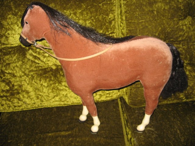 Image 1 of American Girl Brown Sorel Horse 19