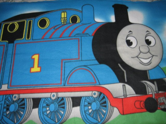 Image 2 of Thomas the Train tank Engine  Child bed size Fleece Blanket Double 34