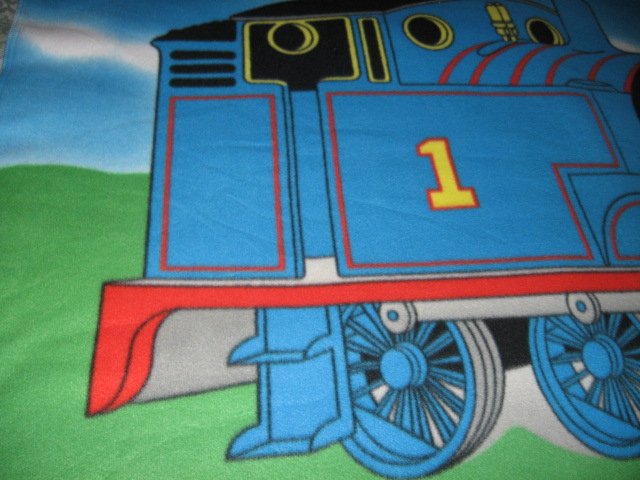Image 4 of Thomas the Train tank Engine  Child bed size Fleece Blanket Double 34