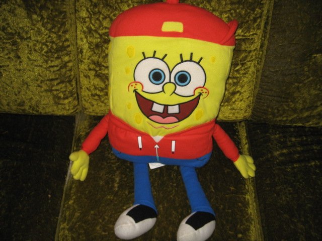 Image 0 of spongeBob doll 28 inches Head to toe plush