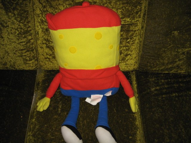 Image 1 of spongeBob doll 28 inches Head to toe plush