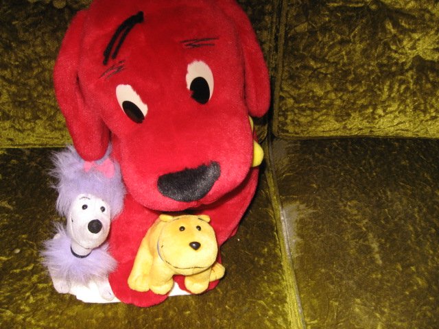 Clifford the Big Red Dog 19 Stuffed with friends Plush Soft Toy Doll 