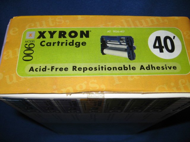 Image 1 of Xyron 900 cartridge acid free adhesive repositionable new