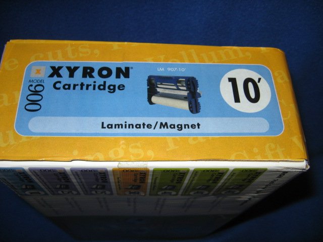 Image 1 of Xyron 900 cartridge laminate/magnet new