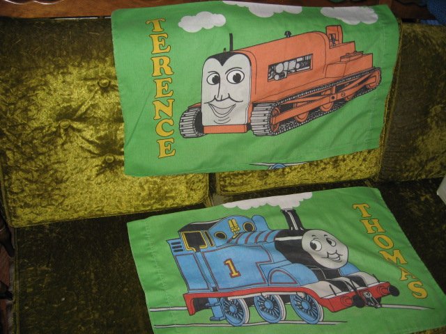 Thomas the Train Pillow Case set of Two