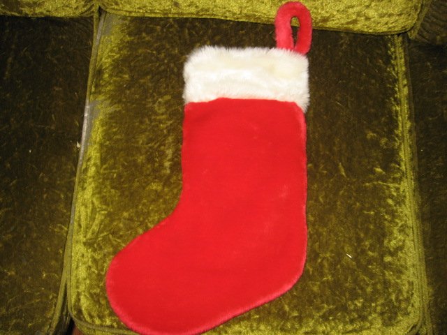 Image 1 of Rudolph red nosed reindeer musical 17 inch plush Christmas stocking