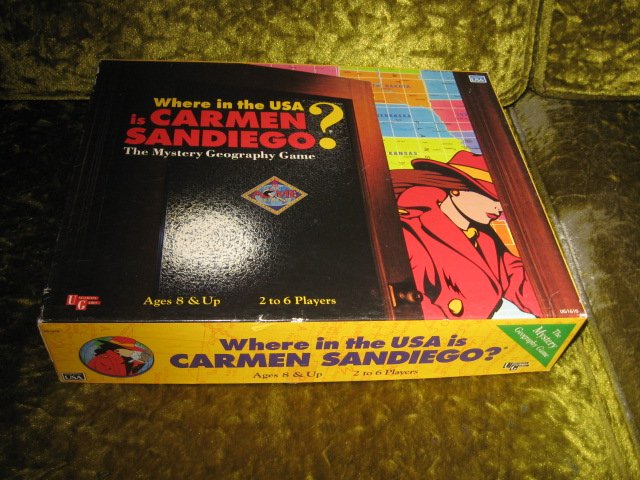 Image 1 of Where in the USA is Carmen Sandiego Mystery Geography Game