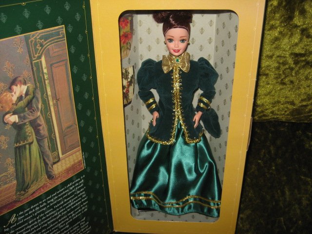 Image 2 of Barbie Hallmark Yuletide Romance edition new in box rare 1996