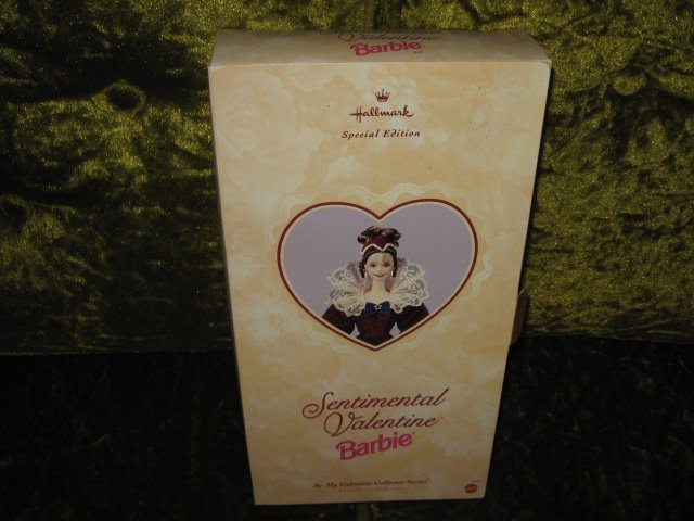 Image 0 of Hallmark Sentimental barbie Valentine edition new in box rare 1996