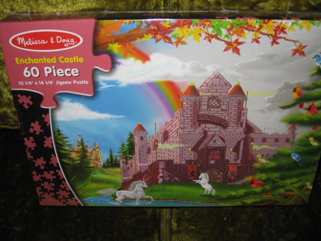 Image 1 of Puzzle Enchanted Castle 60 pc sealed new 10 by 14