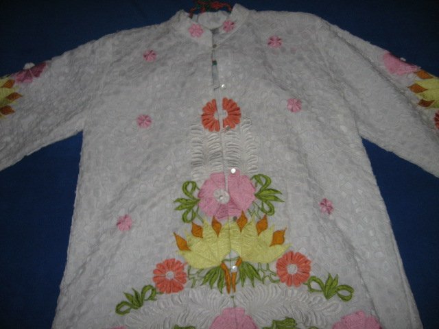 Image 2 of Honeymoon embroidered lite weight jacket size M