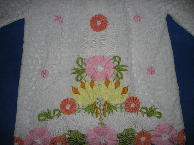 Image 3 of Honeymoon embroidered lite weight jacket size M