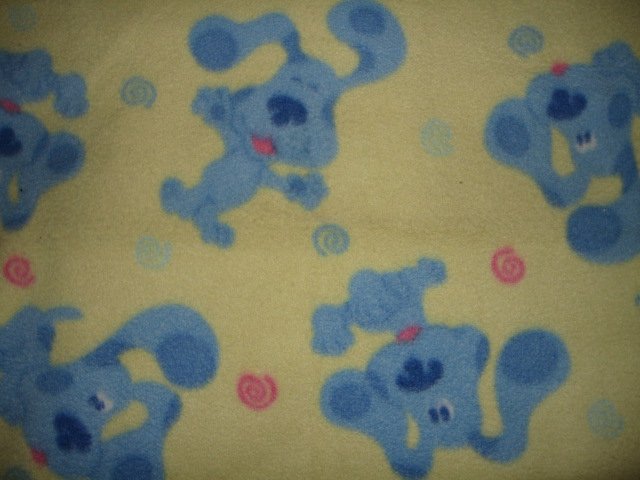 Image 1 of Blues Clues fleece baby blanket  27