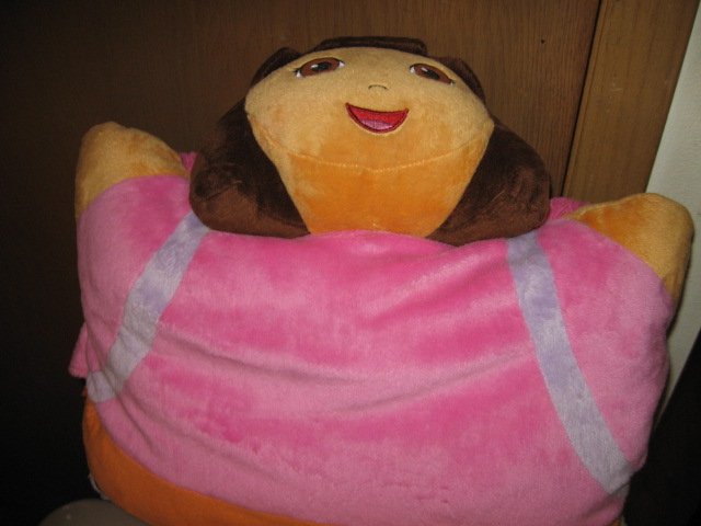Image 0 of Dora the Explorer 17 inch plush Pillow Pet 