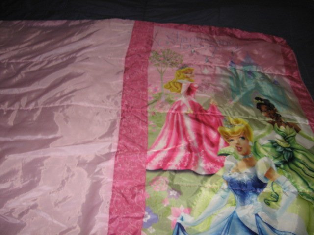 Image 2 of Disney sleeping beauty friends like new comforter or sleeping bag 52X55 inches/