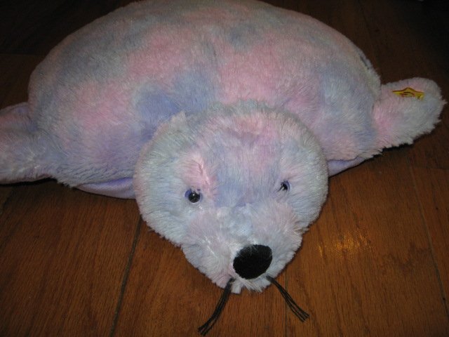 Image 0 of Seal pillow pet plush pillow