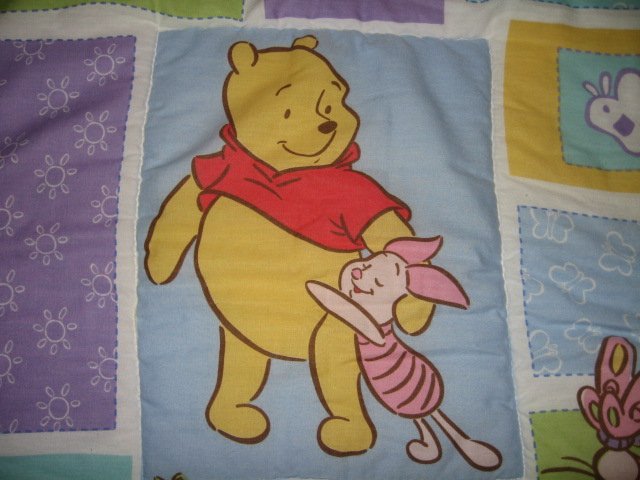 Image 4 of Disney Winnie the Pooh Eeyore Tigger Roo quilt