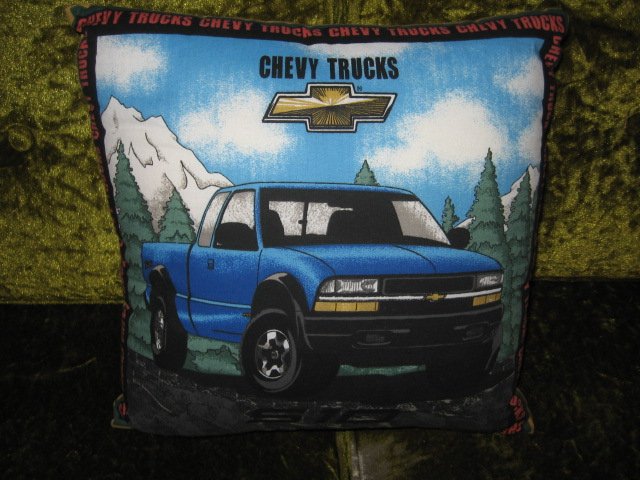 Image 1 of Chevy Silverado Throw Pillow 