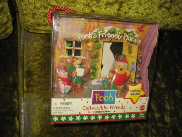 Pooh Holiday Edition collectible friends  NIB  4 plus years