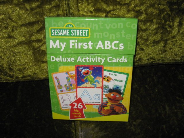Sesame Street ABC Deluxe Activity Cards 
